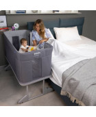 CHICCO CUNA NEXT2ME FOREVER SLATE GREY