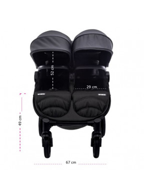 SILLA EASY TWIN 4 BLACK EDITION BABY MONSTERS